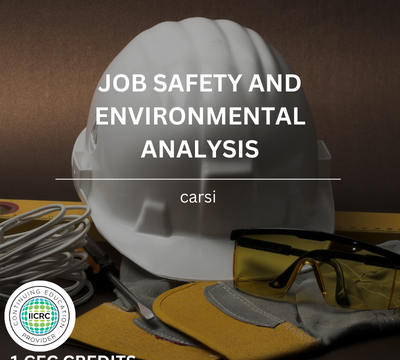 Job Safety and Environmental Analysis (JSEA) Course Overview