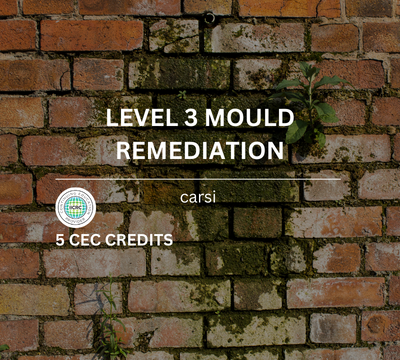 Level 3 Mould Remediation Course