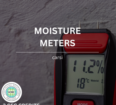 Moisture Meters Course