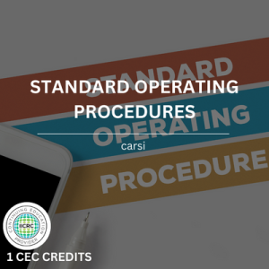 Standard Operating Procedures (SOP) Training Course