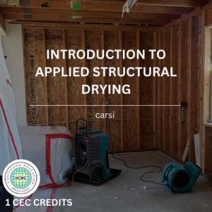 Introduction to Applied Structural Drying