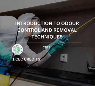 Introduction to Odour Control and Removal Techniques Course