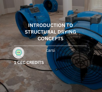 Introduction to Structural Drying Concepts Course